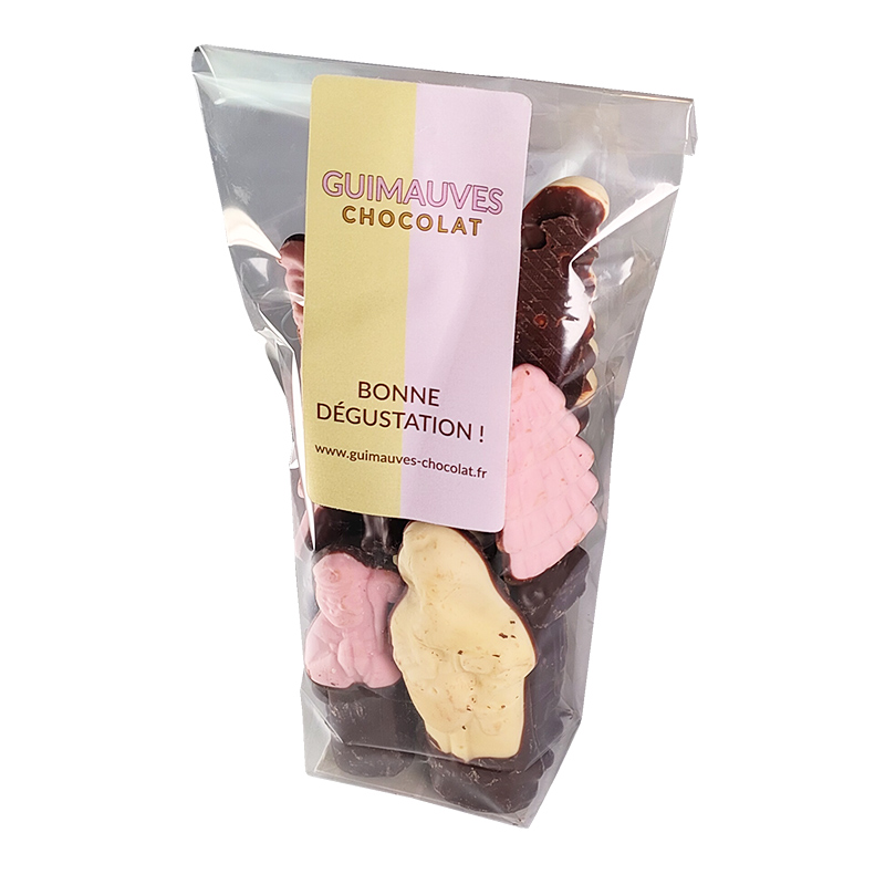 Sachet de Noël pour enfant - Parapluie au chocolat x6